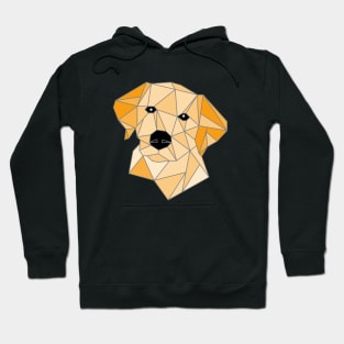 Labrador Yellow Stained Glass Hoodie